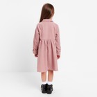 Платье детское KAFTAN "Velvet", р. 32 (110-116), пыльно-розовый - Фото 3