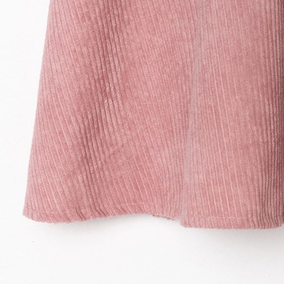 Платье для девочки KAFTAN: Velvet, пыльно-розовое, рост 146-152 см