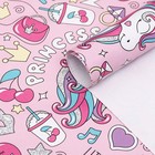 Бумага упаковочная «Единороги», глянец, 70×100 см, 1 лист - Фото 7