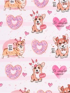 Бумага упаковочная «Корги», глянец, 70×100 см,1 лист - Фото 4