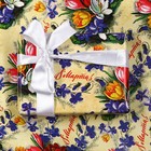 Бумага упаковочная глянцевая "Тюльпаны", 70 × 100 см,1 шт. - Фото 2