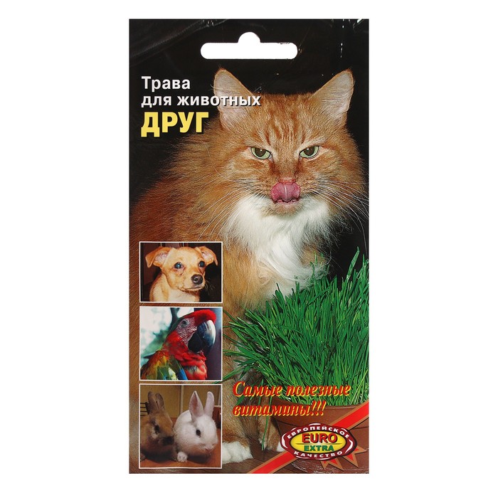 Семена Трава «Друг для животных», 8 г, «АЭЛИТА экстра» - Фото 1