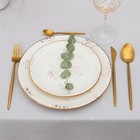 Скатерть «Этель. Круги», серебро, 142×180 +/-3 см, 115±10 г,100% п/э - фото 49415401 Скатерть «Этель. Круги», серебро, 142×180 +/-3 см, 115±10 г,100% п/э - фото 49415401