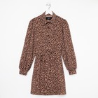 Платье женское MIST р. 44, бежевый - фото 809220461