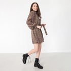 Платье женское MIST р. 48, бежевый - фото 41990566