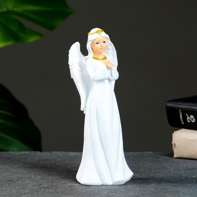 Фигурка полистоун «Благодатный ангел», 7×7×19 см