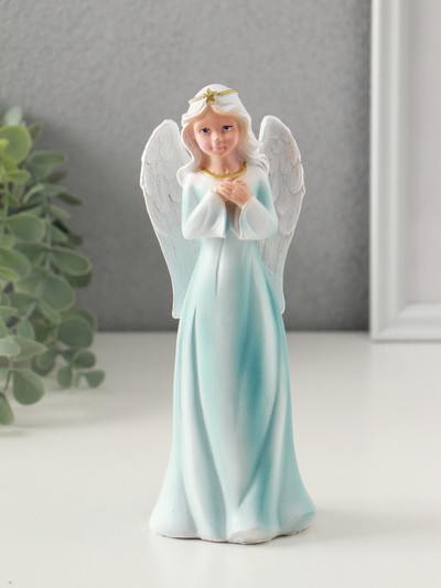 Фигурка полистоун «Благодатный ангел», 7×7×19 см