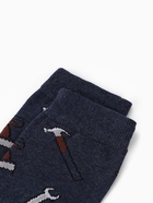 Носки мужские «Папа может», набор 2 пары, размер 41-44 (27-29 см) - фото 65330472