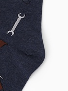 Носки мужские «Папа может», набор 2 пары, размер 41-44 (27-29 см) - фото 65330473