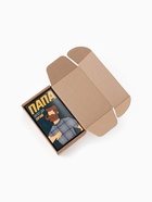 Носки мужские «Папа может», набор 2 пары, размер 41-44 (27-29 см) - фото 65330476