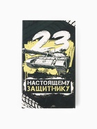 Носки мужские «23 февраля», набор 2 пары, размер 41-44 (27-29 см) - фото 65330484