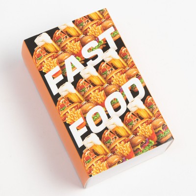 Носки мужские Fast food, набор 2 пары, размер 41-44 (27-29 см)