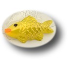 Пластиковая форма "Желтая рыбка" 10,5х5,5 см - Фото 4