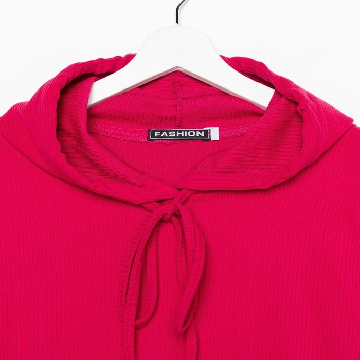 Костюм женский (толстовка/легинсы), цвет фуксия, размер 50 52661