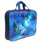 Папка для труда, А4, текстильная, 35×27×7 см «Котик» - Фото 2