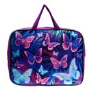 Папка для труда, А4, текстильная, 35×27×7 см «Бабочки» - Фото 2