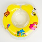 Надувной круг на шею Flipper, цвет желтый - фото 9549445