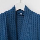 Халат вафельный мужской удлиненный Этель «Boho» размер 58-60, цвет синий, 100% хлопок, 290 г/м² - Фото 6