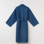 Халат вафельный мужской удлиненный Этель «Boho» размер 58-60, цвет синий, 100% хлопок, 290 г/м² - Фото 8