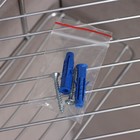 Полка настенная, с мыльницей, 20×20×15.5 см, хром - Фото 4