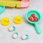 Игрушка для ванны Крошка Я «Водная горка», 22 детали, 8 игрушек, ковш, на присосках - Фото 4
