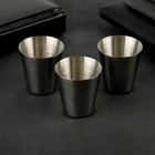 Подарочный набор «Рыбалка», фляжка 210 мл, стопки 3 шт - фото 21472332