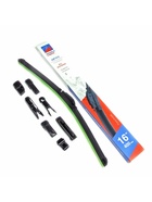 Щетка стеклоочистителя бескаркасная Double Force 400 мм (16") - Фото 2