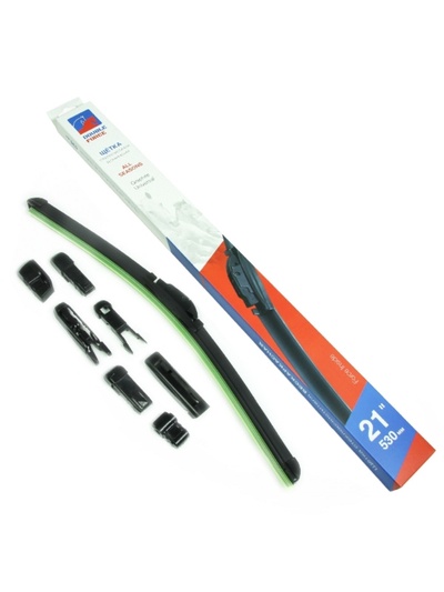 Щетка стеклоочистителя бескаркасная Double Force 530 мм (21")