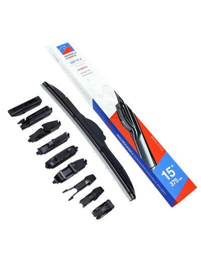 Щетка стеклоочистителя гибридная Double Force 375 мм (15")