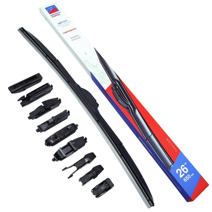 Щетка стеклоочистителя гибридная Double Force 650 мм (26") - Фото 1