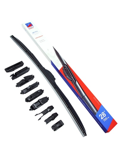Щетка стеклоочистителя гибридная Double Force 700 мм (28")