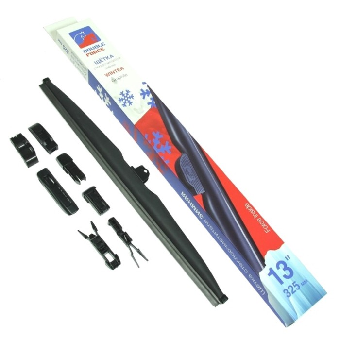 Щетка стеклоочистителя зимняя Double Force 325 мм (13") - Фото 1