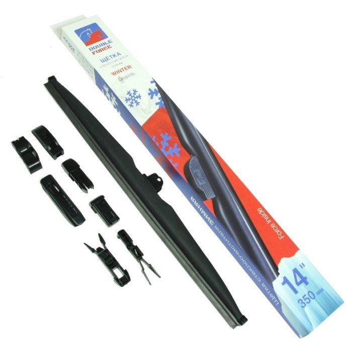 Щетка стеклоочистителя зимняя Double Force 350 мм (14") - Фото 1