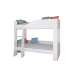 Детская двухъярусная кровать «Астра 2», без ящика, цвет белый / белый - Фото 2