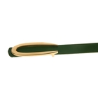 Ремень женский "Элизабет", гладкий, пряжка под золото, ширина 1,5см, цвет зелёный - Фото 2