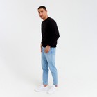 Свитшот мужской MINAKU: Casual collection MAN, размер 52, чёрный - Фото 2