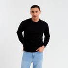 Свитшот мужской MINAKU: Casual collection MAN, размер 52, чёрный - Фото 1