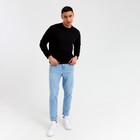 Свитшот мужской MINAKU: Casual collection MAN, размер 52, чёрный - Фото 4
