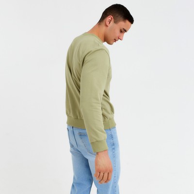 Свитшот мужской MINAKU: Casual collection MAN, размер 54, цвет хаки