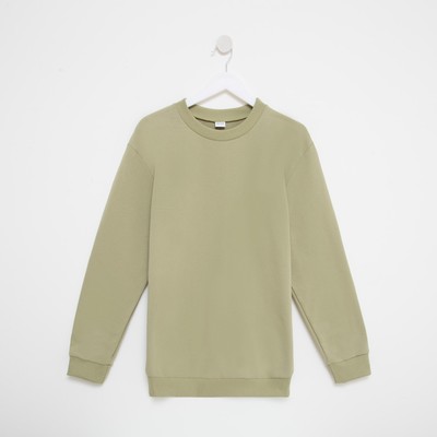 Свитшот мужской MINAKU: Casual collection MAN, размер 54, цвет хаки