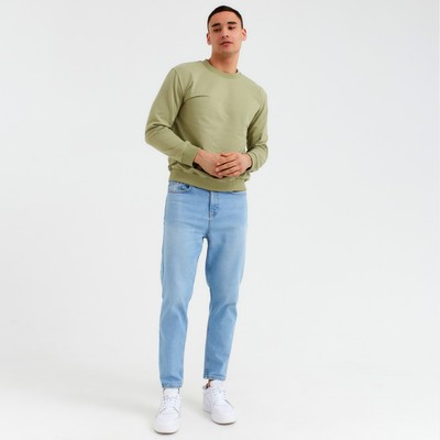 Свитшот мужской MINAKU: Casual collection MAN, размер 56, цвет хаки