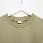 Свитшот мужской MINAKU: Casual collection MAN, размер 56, цвет хаки - Фото 8