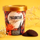 Печенье брауни «Расцветай от счастья», 120 г. - Фото 1