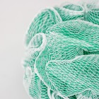 Мочалка для тела «Градиент», 40 гр, цвет зелёный - Фото 3