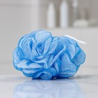 Мочалка для тела «Градиент», 40 гр, цвет голубой - фото 318763317