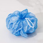 Мочалка для тела «Градиент», 40 гр, голубая - Фото 2