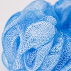 Мочалка для тела «Градиент», 40 гр, голубая - Фото 3