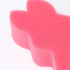 Губка для тела детская «Зайка», 14,5×9 см, цвет микс - Фото 3