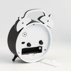 Часы - будильник настольные «Париж», дискретный ход, 8×12.5 см, от батарейки АА - Фото 3