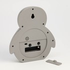 Будильник детский «Пингвин», дискретный ход, 15×14×5 см, от батарейки АА - Фото 4